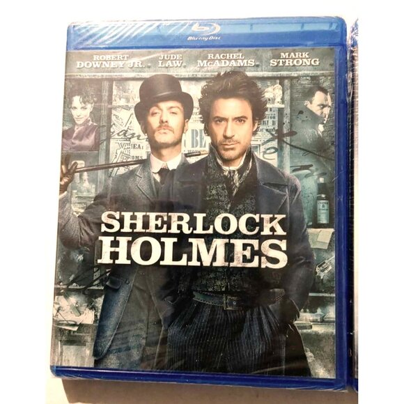 Sherlock Holmes & Sherlock Holmes: A Game Of Shadows Blu-Ray Movies Set - Picture 4 of 6